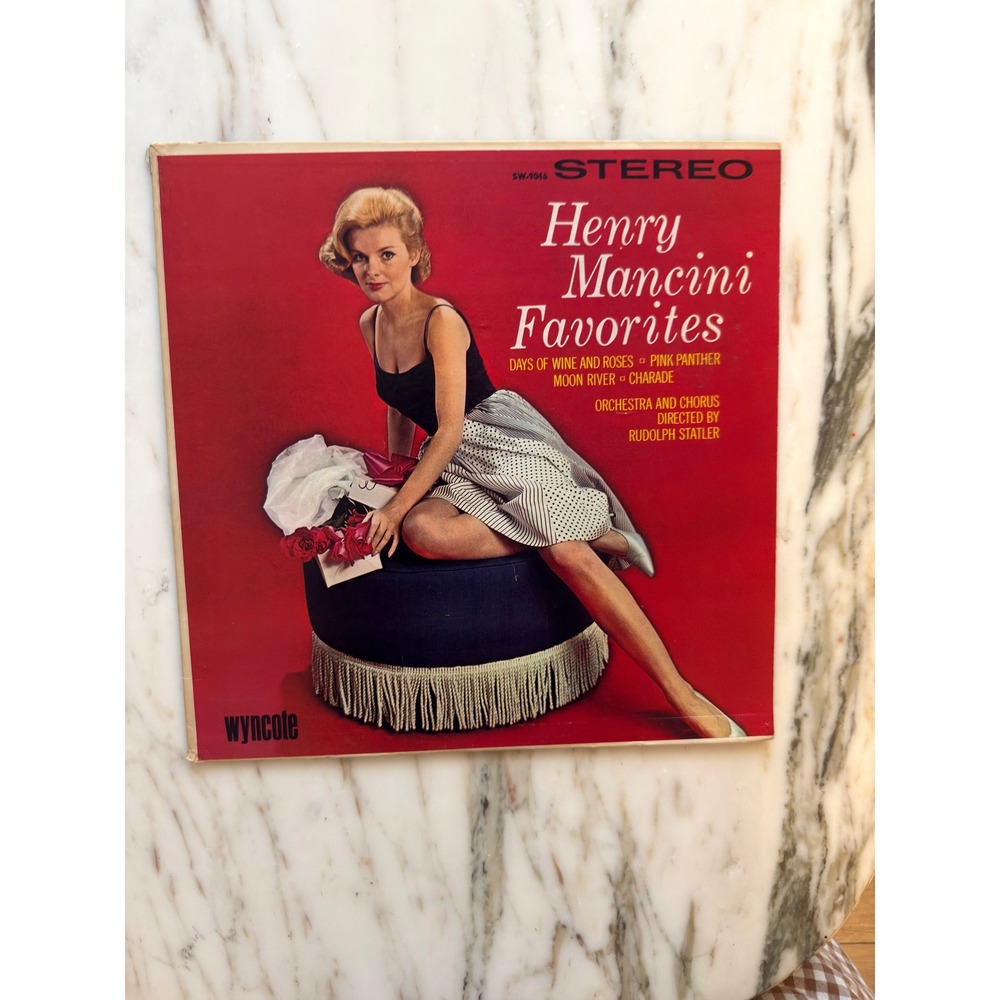 Vintage Henry Mancini Favorites Vinyl LP Pink Panther Moon River Wyncote